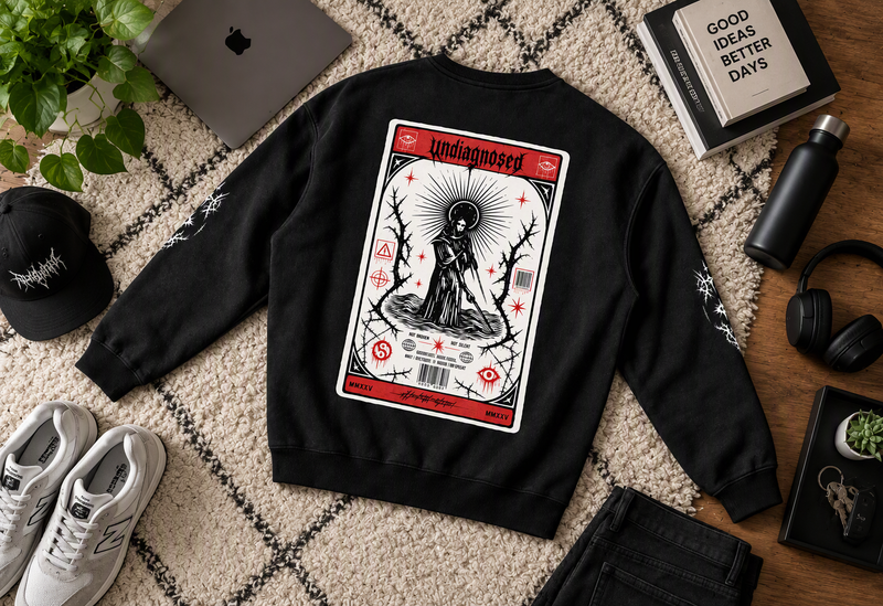 Undiagnosed Autistic Oversized Sweatshirt