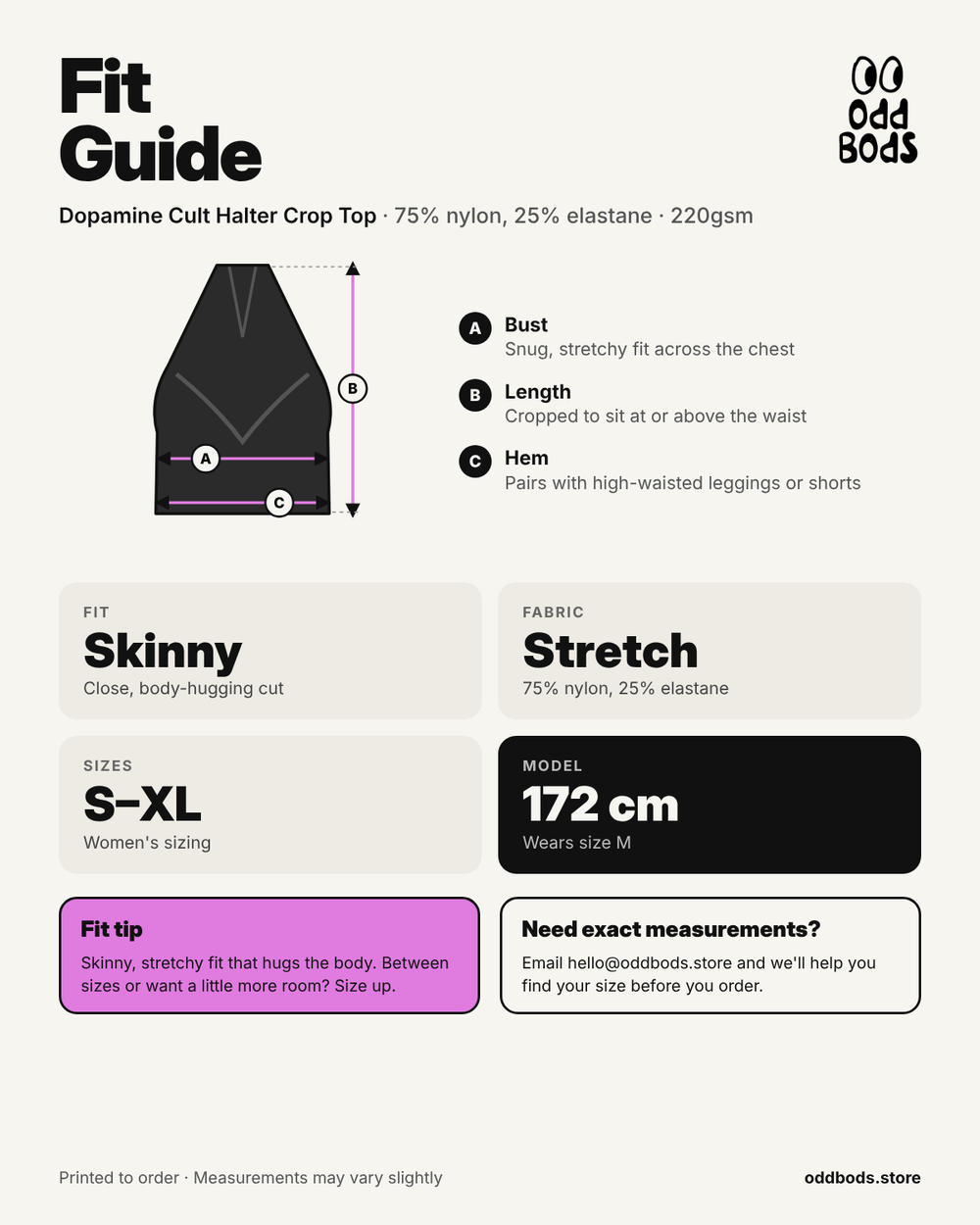 Size guide