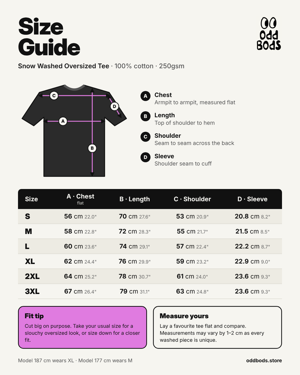 Size guide