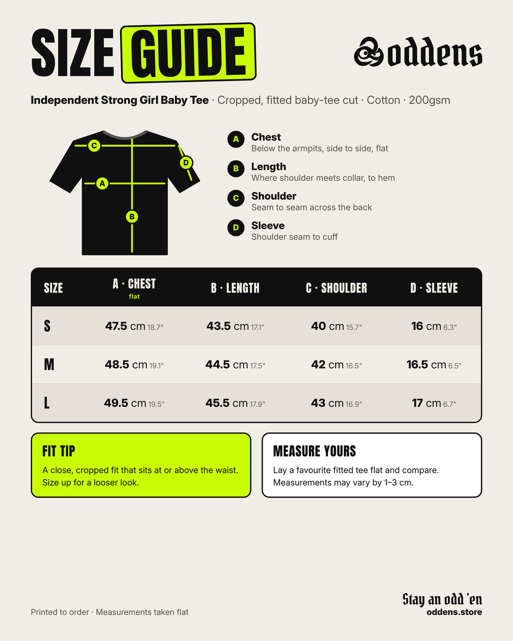 Size guide