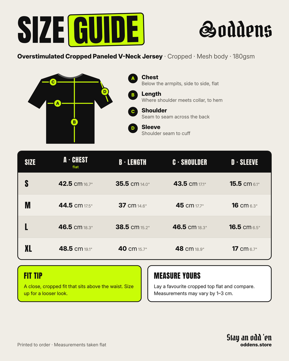 Size guide