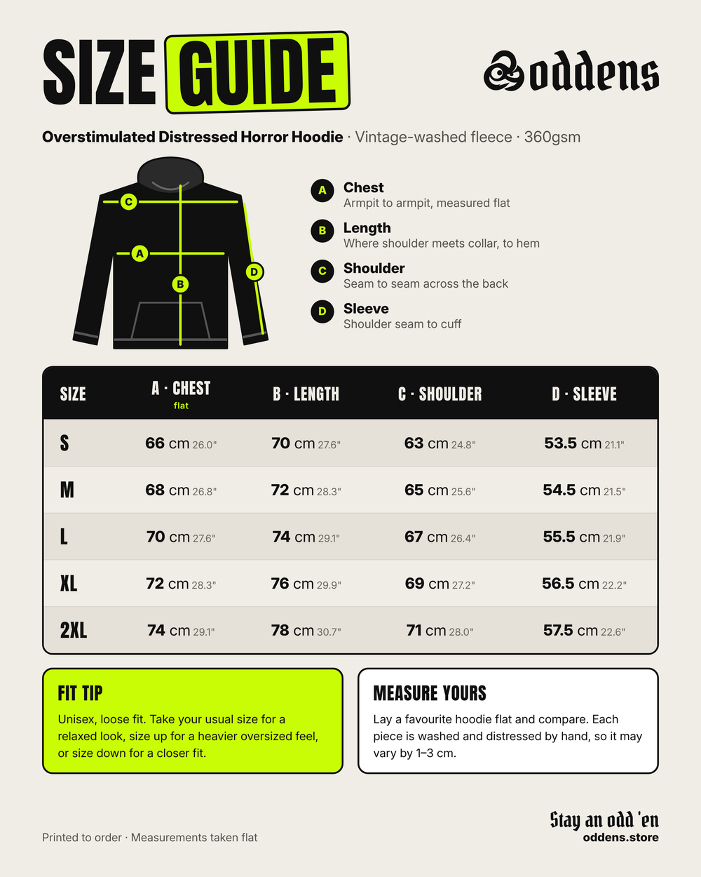 Size guide
