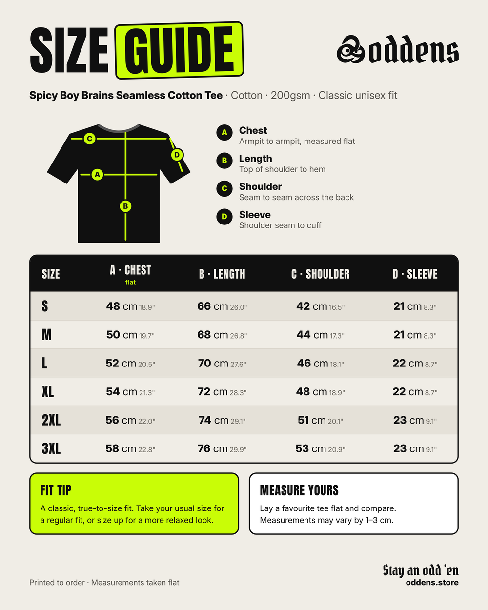 Size guide