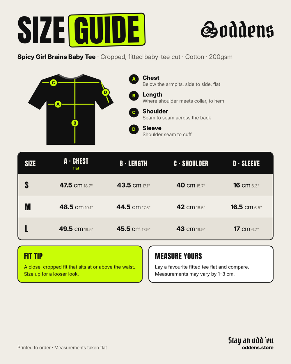 Size guide