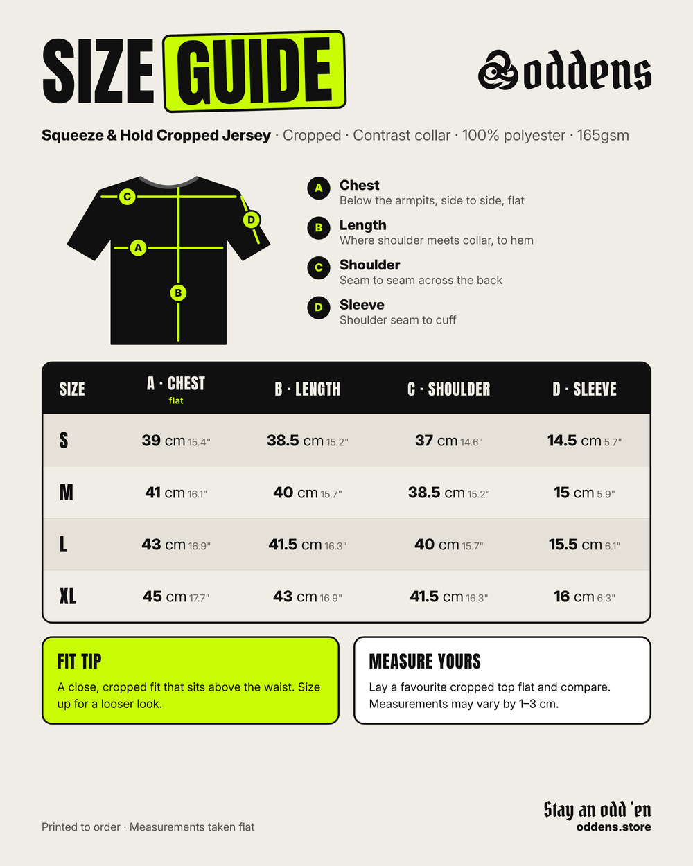 Size guide
