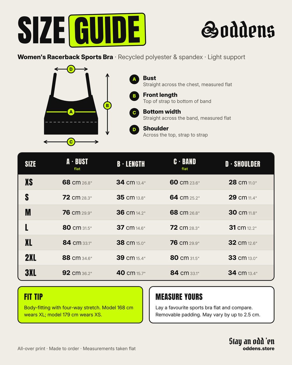 Size guide
